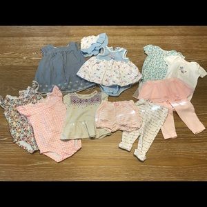 Baby Girl Spring/Summer Bundle- 9 months